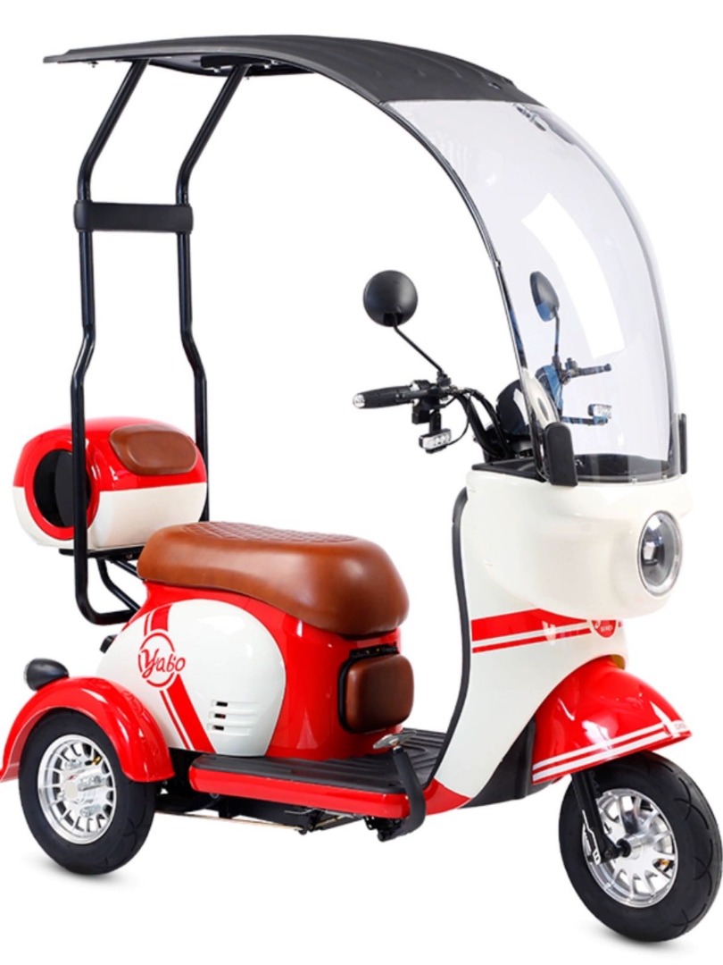 Electric Tricycle for Families Safe, Stable, and Spacious for Up to