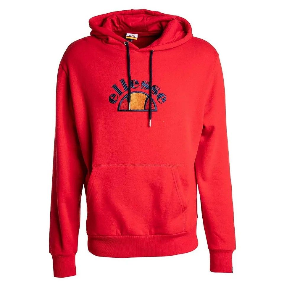Ellesse Arc OH Pull Over Red Men s Hoodie SHY05742 625 size M Men s Fashion Tops Sets Hoodies on Carousell