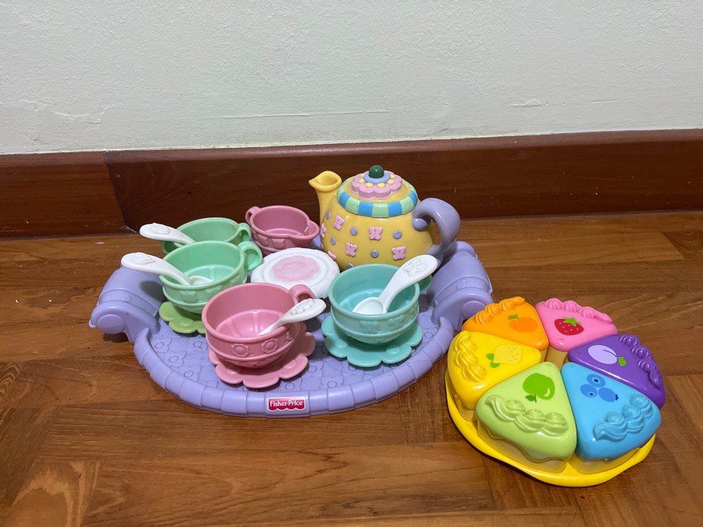 Fisher Price Tea Party Set, Hobbies & Toys, Toys & Games on Carousell