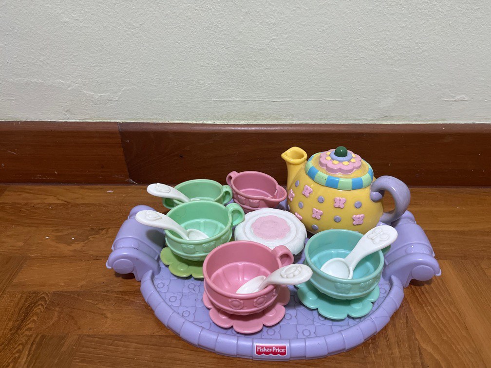 Fisher Price Tea Party Set, Hobbies & Toys, Toys & Games on Carousell
