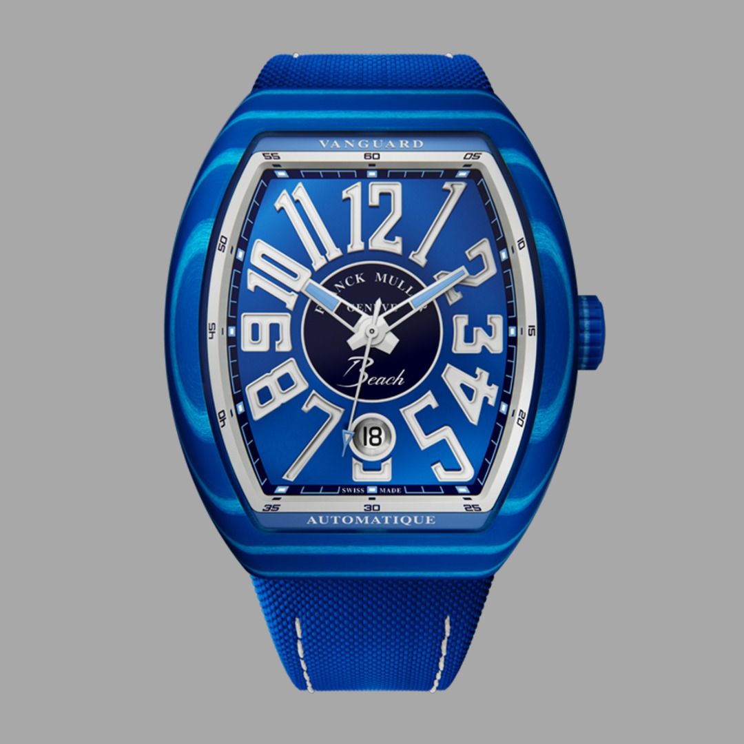 Franck Muller Vanguard Beach Blue Green Red Luxury Watches on