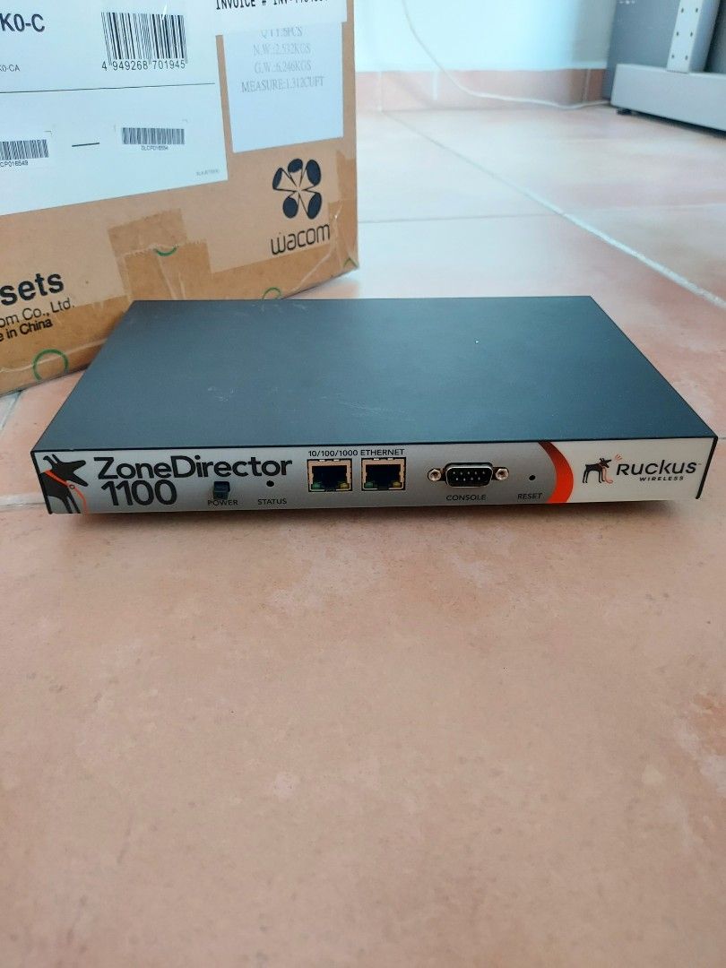FREE RUCKUS ZD1100 ZONEDIRECTOR WIRELESS ACCESS POINT CONTROLLER FOR