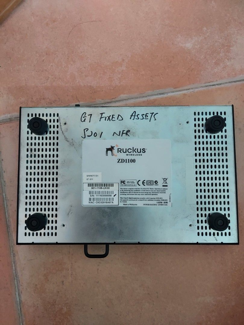 FREE RUCKUS ZD1100 ZONEDIRECTOR WIRELESS ACCESS POINT CONTROLLER FOR