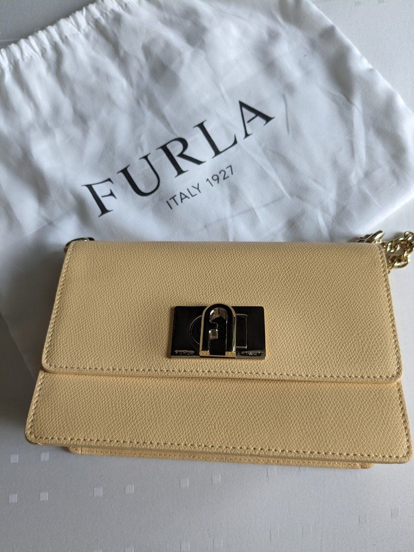 Furla 1927 mini crossbody sand sales