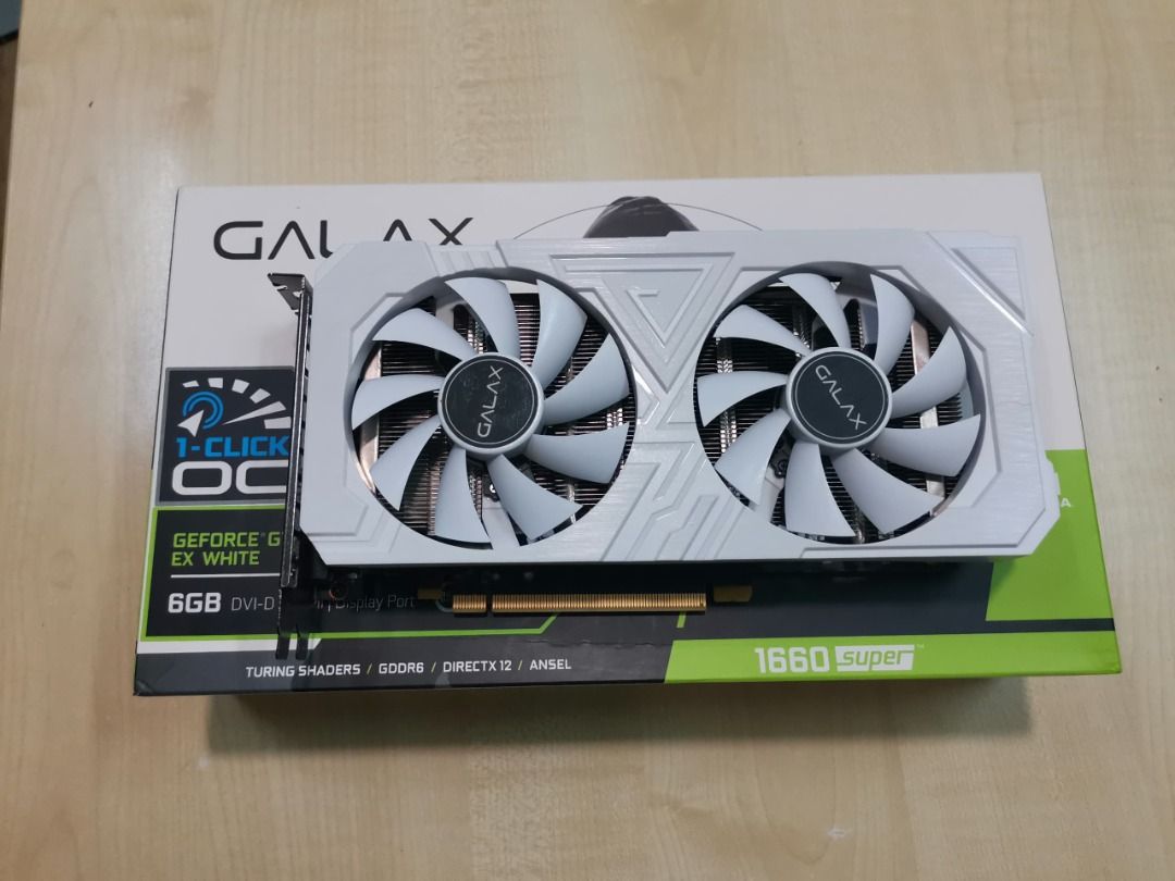 Geforce gtx 1660 best sale super ex white