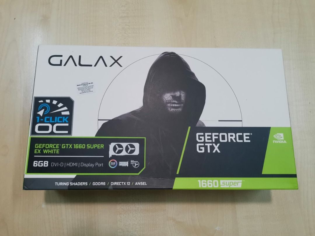Geforce gtx 1660 super online ex white