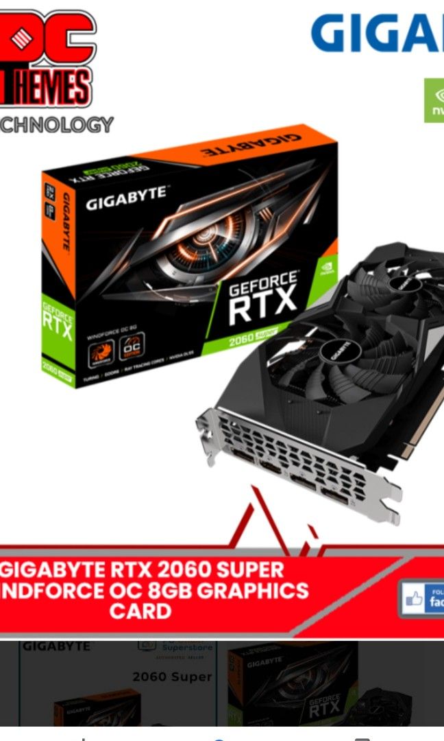 Gigabyte geforce rtx 2060 hotsell super windforce oc 8gb
