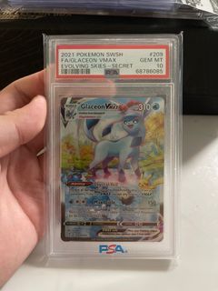 Glaceon V Alternate Art 175/203 Pokémon Evolving Skies, Hobbies