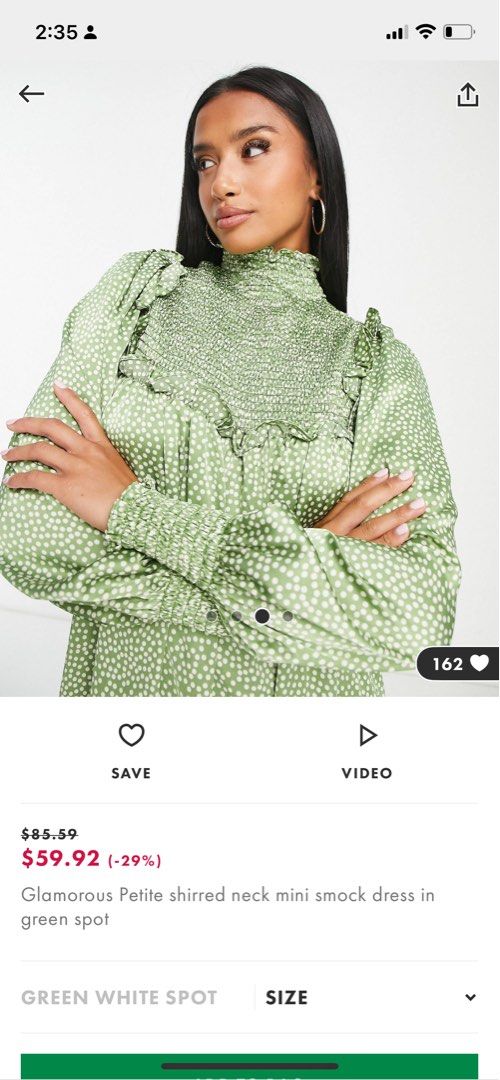 Glamorous smock dress outlet