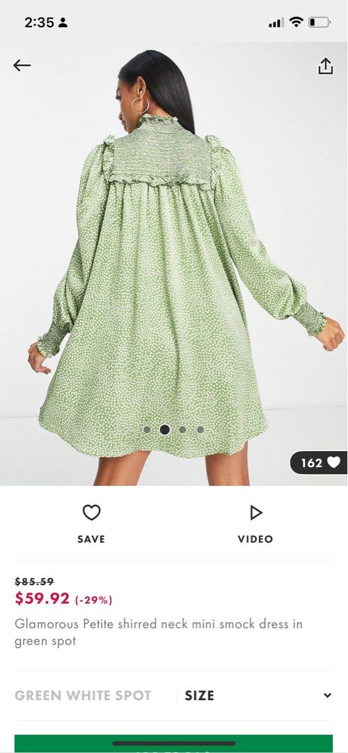 Glamorous smock dress outlet