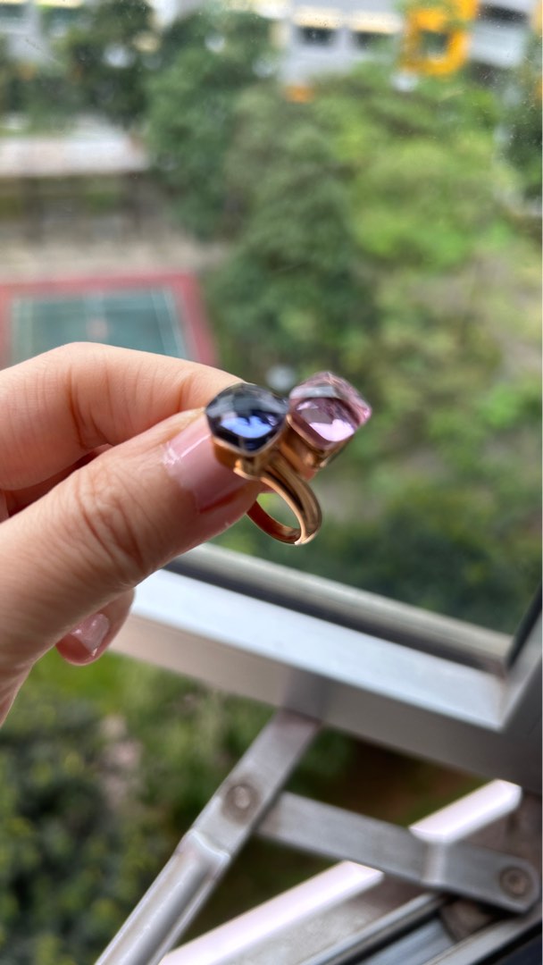 Glass Candy Trendy Ring Women s Fashion Jewelry Organisers