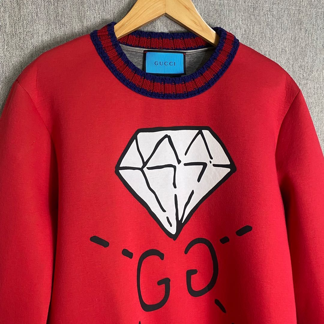 Gucci ghost diamond tee best sale