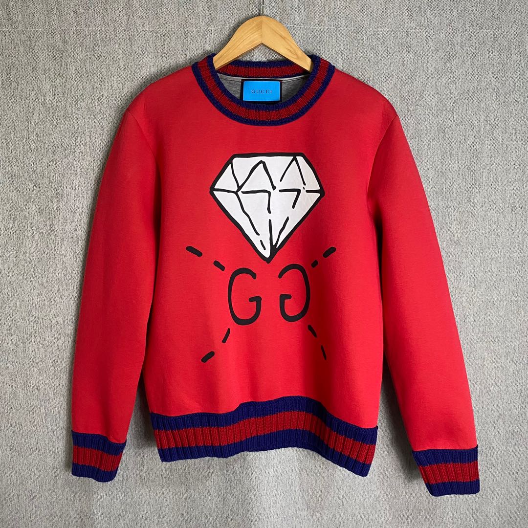 Gucci diamond sweatshirt sale