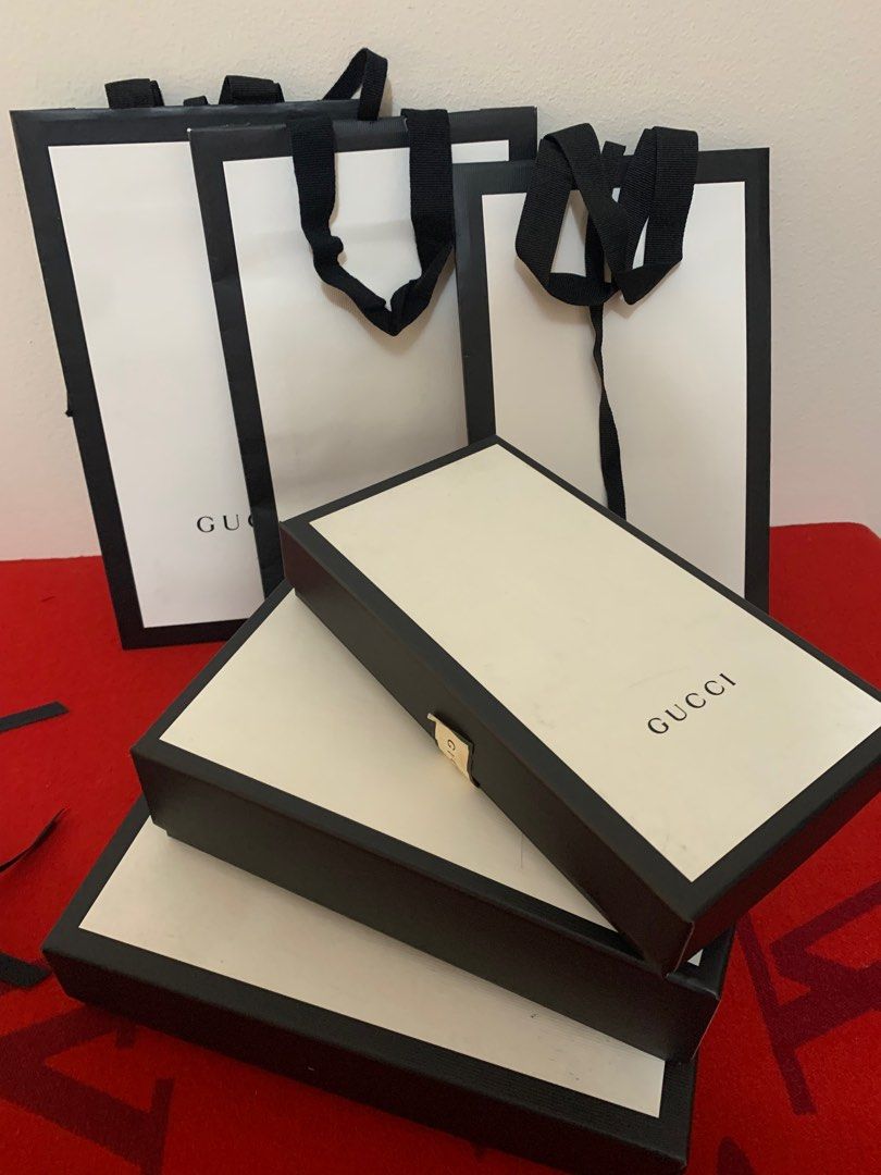 Gucci box for bag discount