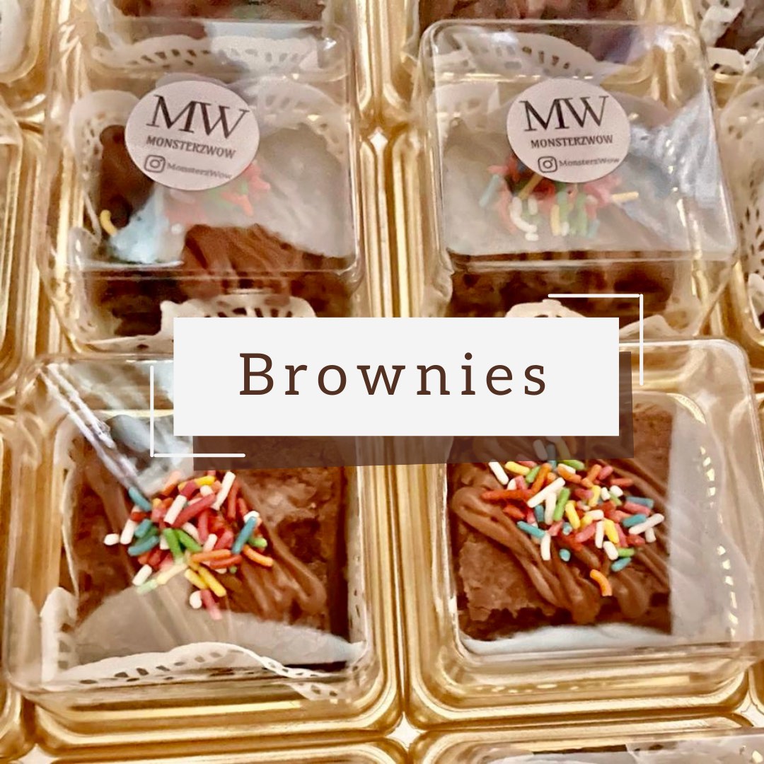 Halal Brownies \ engagement door gift\ Christmas \ wedding favours