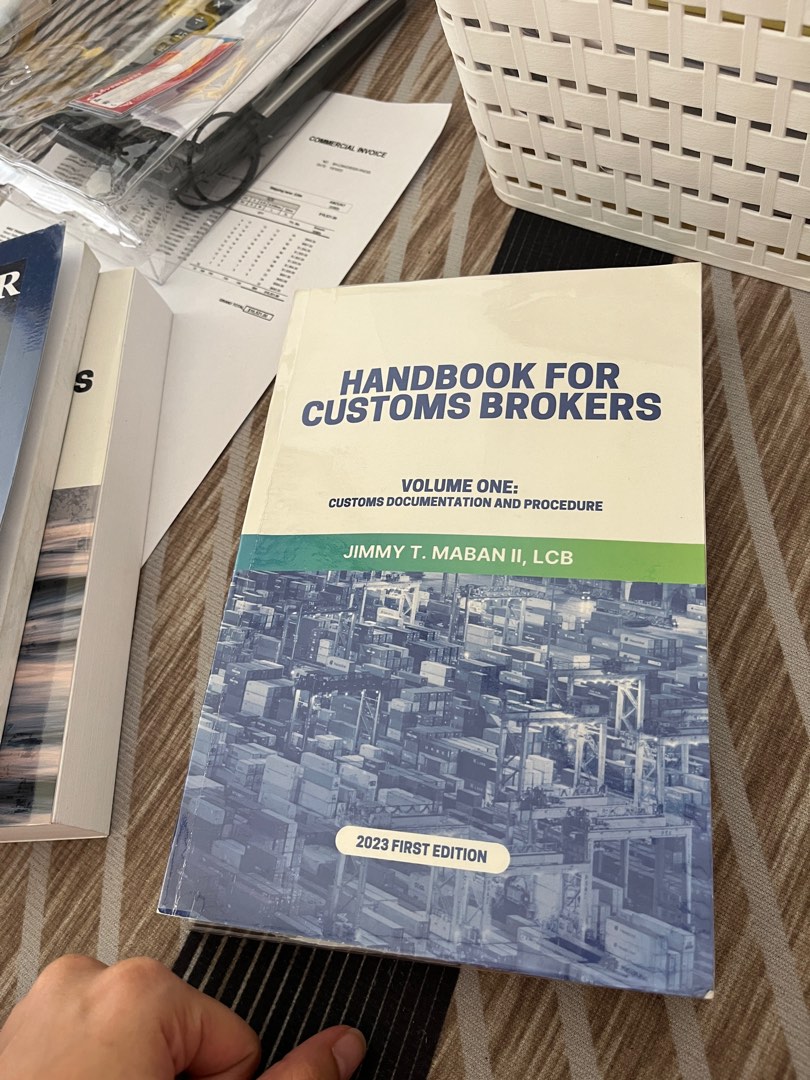 HANDBOOK FOR CUSTOMS BROKERS VOLUME ONE CDP, Hobbies & Toys, Books