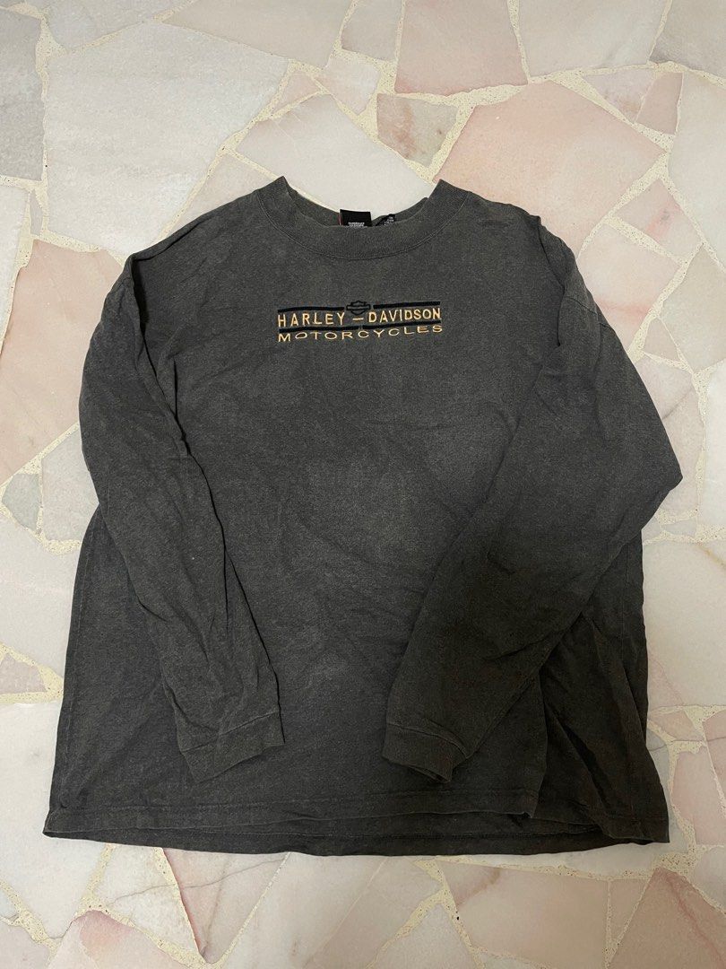 Harley davidson long sleeve sweater clearance