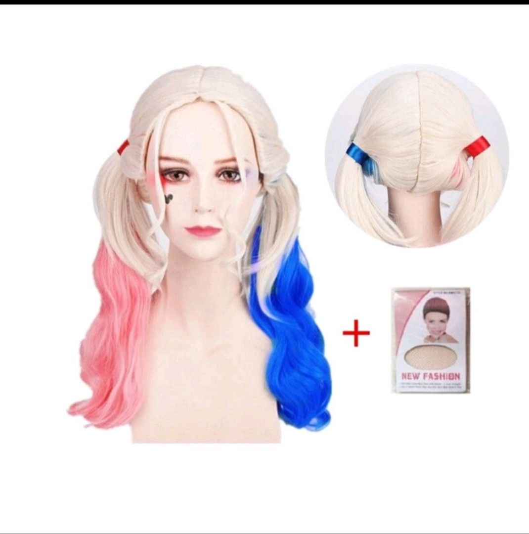 Harley Quinn Cosplay Costume, Women's Fashion, Dresses & Sets, Evening