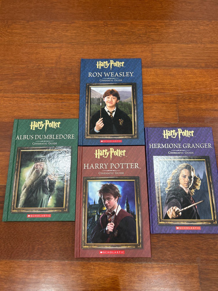 Scholastic/Harry Porter book of 4 /hard cover, Hobbies & Toys, Books & Magazines, Children