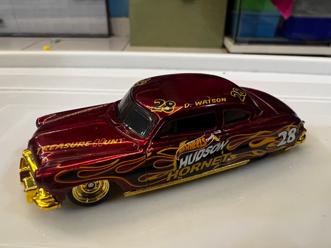 Hotwheels Super Treasure Hunt STH Hudson Hornet Hobbies Toys