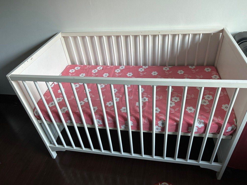 Free IKEA baby cot, Babies & Kids, Baby Nursery & Kids Furniture, Cots ...