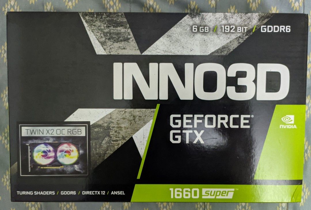 Inno3d gtx 1660 super deals twin x2 oc rgb