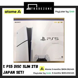 ⭐️INSTALMENT - PS5 Slim/ PlayStation 5 Disc & Digital 🇸🇬 🇯🇵 (open to trade in PS4 / PS5 / Xbox series s x / Nintendo Switch / Asus Rog Ally / Steam Deck OLED / Lenovo Legion Go) 