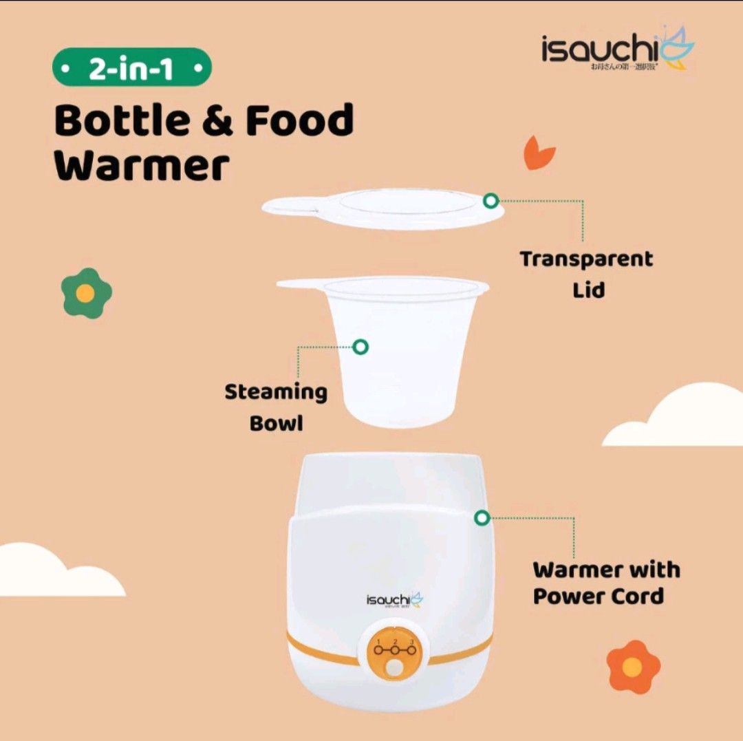 Isa Uchi 2in1 Digital Bottle & Food Warmer, Babies & Kids, Nursing