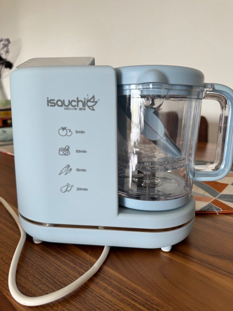 ISA UCHI iSMART Digital 6In1 Multifunction Baby Food Processor
