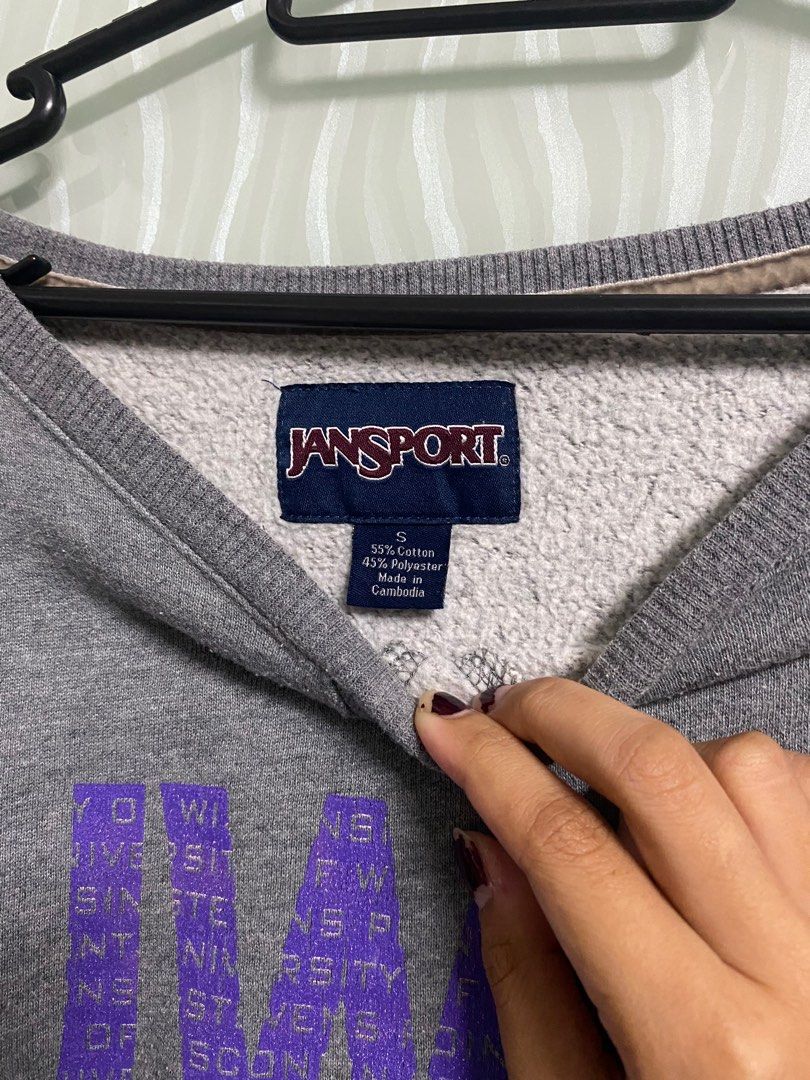Jansport pullover sweater Women s Fashion Tops Longsleeves on Carousell