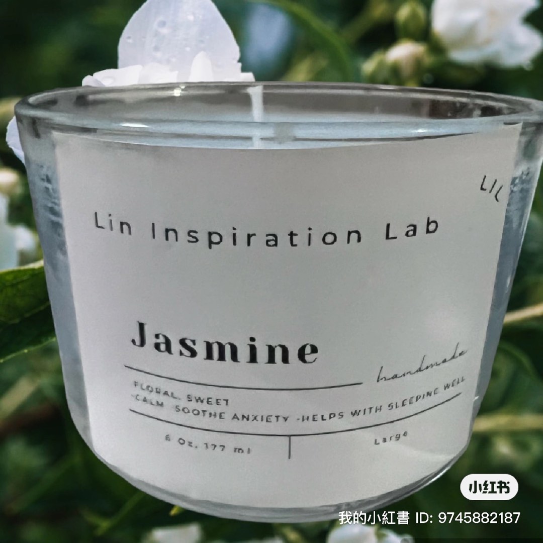 Jasmin Scented Candles, Furniture & Home Living, Home Fragrance on ...