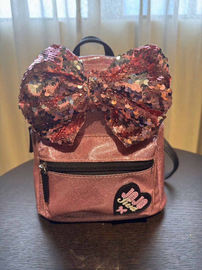 Jojo siwa glitter backpack hotsell
