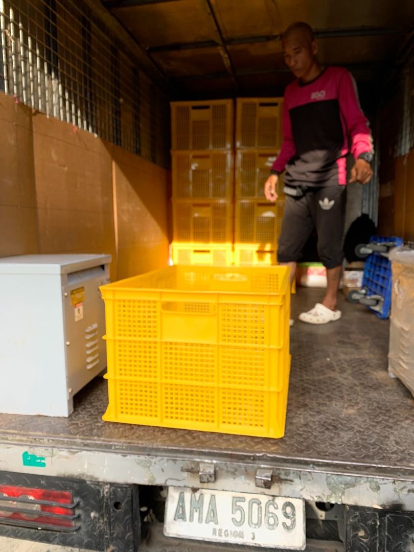 JUMBO CRATES (Category: Storage Boxes & Baskets) located in Caloocan City. Submitted by Ava_broklyn8888 (Listing ID 1266147772, Image 1). Description: PLASTIC JUMBO CRATES PRE ORDER MINIMUM 10PCS ABOVE .