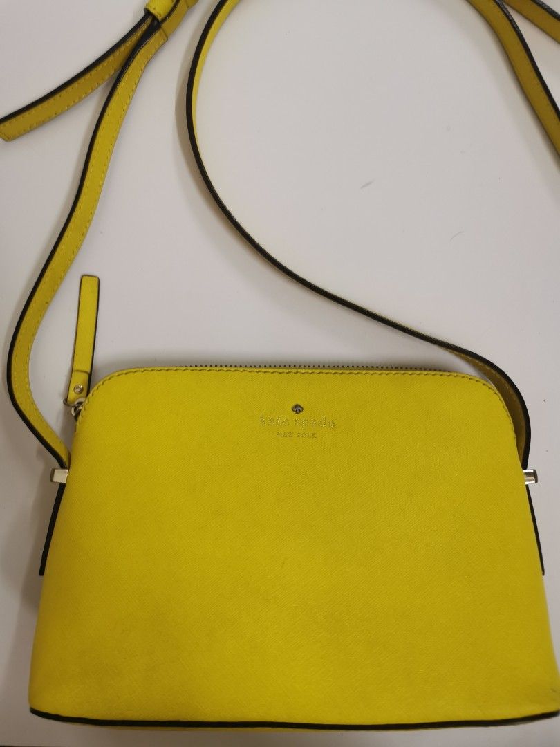 KATE SPADE Cedar Street Mandy Yellow Crossbody Sling Bag