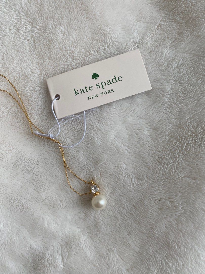 Kate Spade Pearls of Wisdom Mini Pendant Necklace