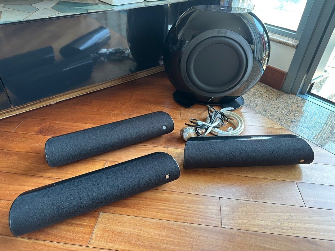 KEF HTS 5001(black),HTB2(black), 音響器材, Soundbar、揚聲器、藍牙喇叭、耳擴 Carousell