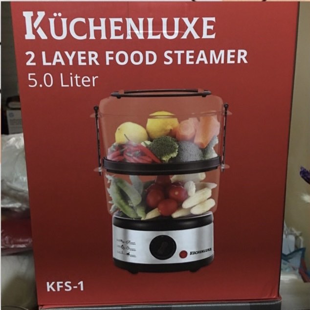 KUCHENLUXE Food Steamer 5.0L [Onhand], TV & Home Appliances, Kitchen Appliances, Other Kitchen
