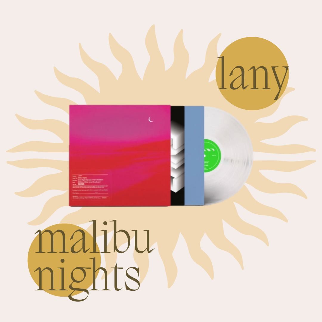 レイニーLANY malibu nights LPレコード clear盤 - 洋楽