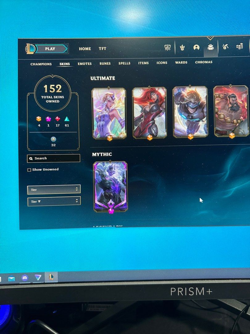 league of legend account, Video Gaming, Gaming Accessories, InGame Products on Carousell