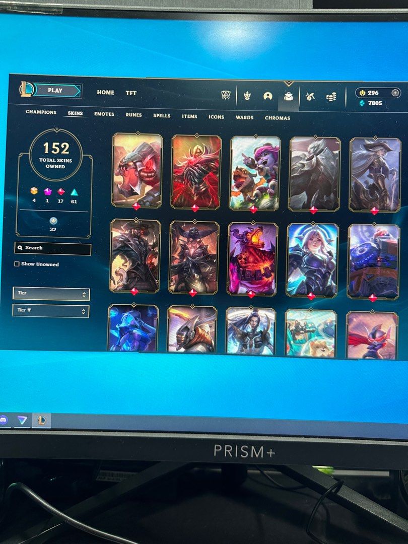 league of legend account, Video Gaming, Gaming Accessories, InGame Products on Carousell