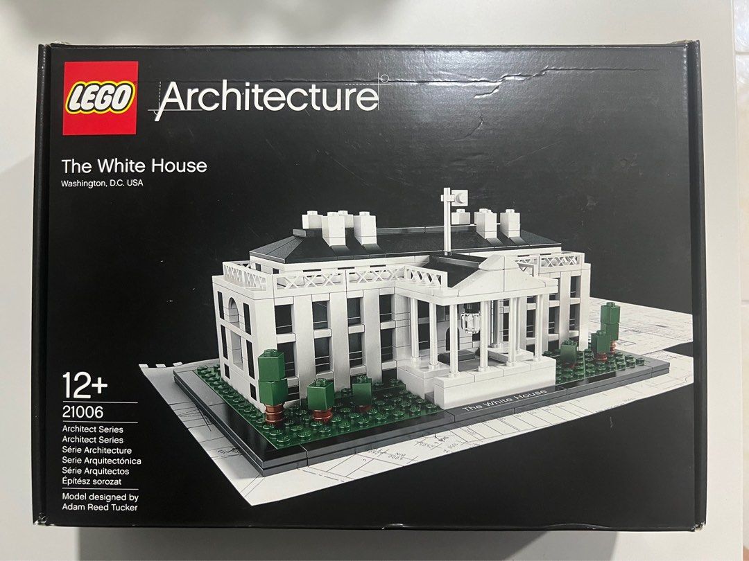 LEGO 21006 ARCHITECTURE White House Hobbies Toys Toys Games