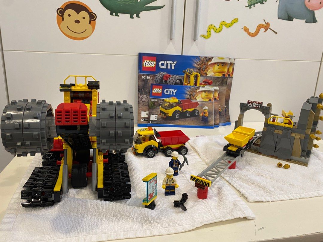 Lego mining set clearance 60188