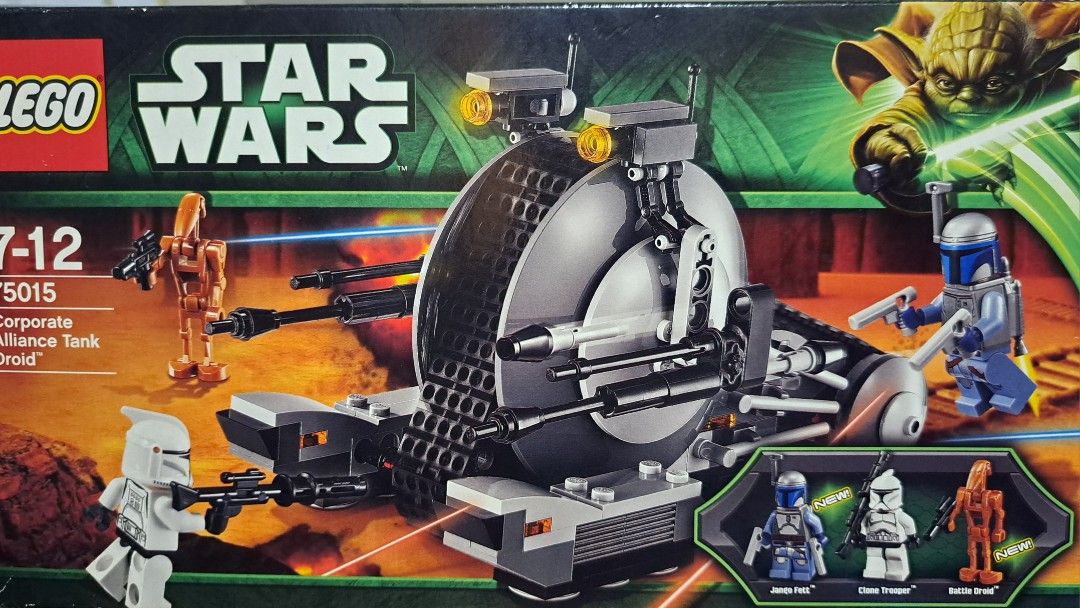 Star wars corporate top alliance tank droid