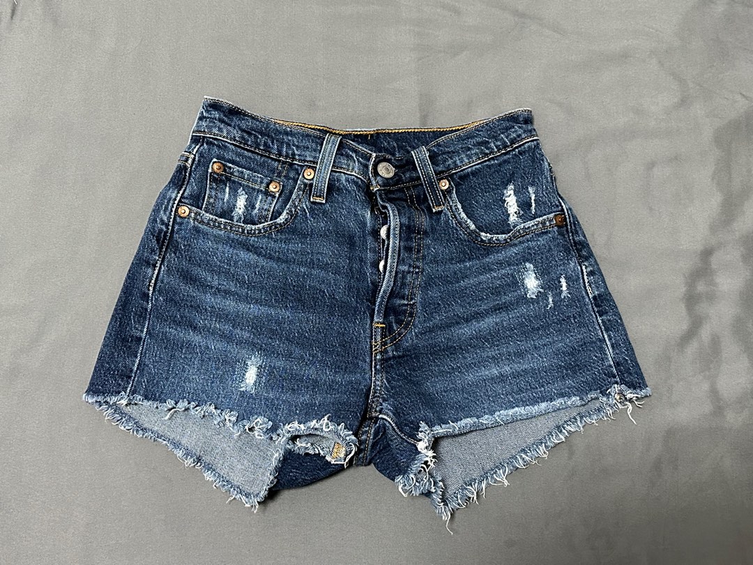 Levi s premium 501 shorts size 24 Women s Fashion Bottoms