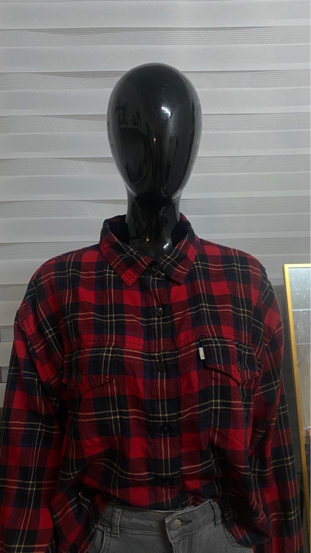 Levi's womens discount flannel shirts