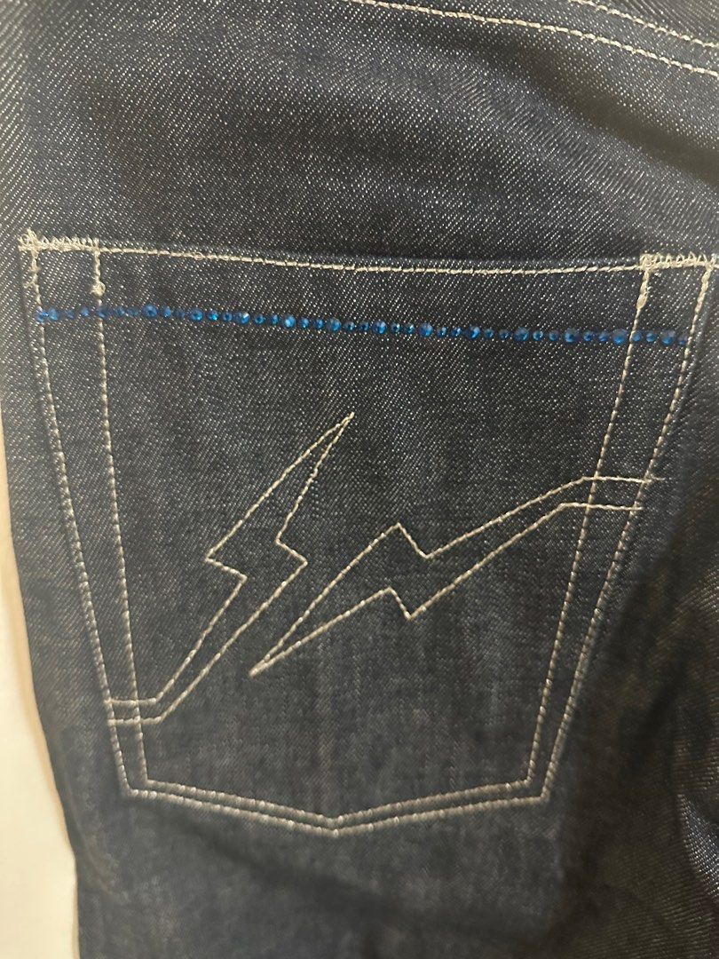 Levi's x fragment 207 DISCO 藤原浩牛仔褲, 他的時尚, 褲子, 牛仔褲在旋轉拍賣