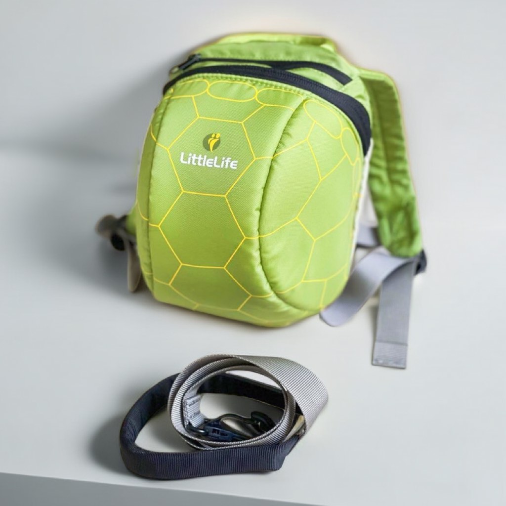LittleLife Turtle Toddlers Backpack with Rein Kid Bag Babies