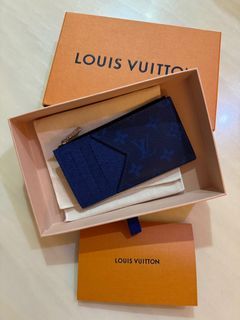 Louis Vuitton Vintage Monogram Canvas Credit Card Holder (SHF-07CLRG)