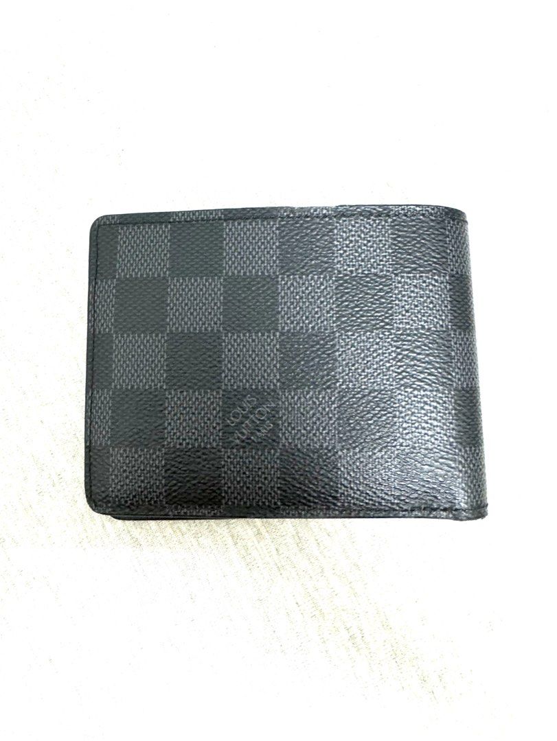 Louis Vuitton Multiple Wallet Damier Graphite Black/Grey