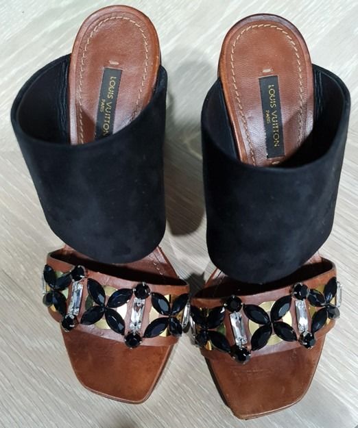 Louis Vuitton High Heels Sandals Luxury Sneakers Footwear on